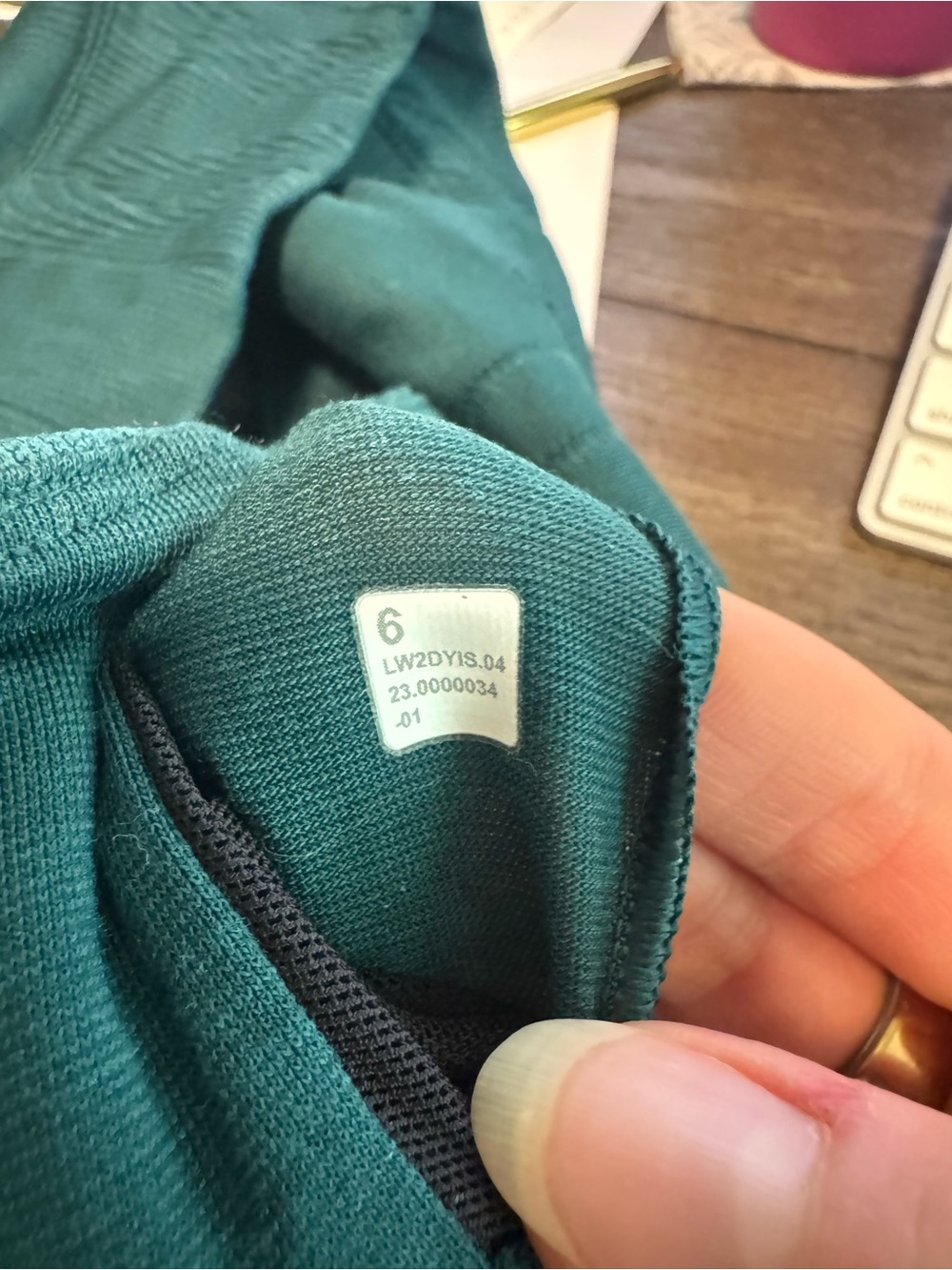 Lululemon Dark Teal Energy Sports Bra - Picture 5 of 5